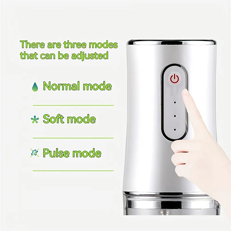 Teeth Oral Irrigator Portable Mouth Washing Machine Interdental Cleaning Irrigator USB