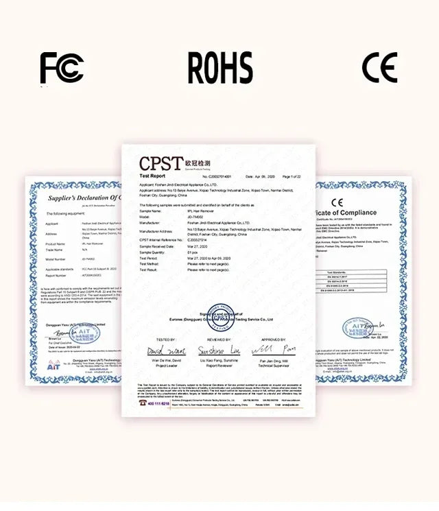 IPL Hair Removal Device – Painless At-Home Laser Hair Removal for Smooth Skin