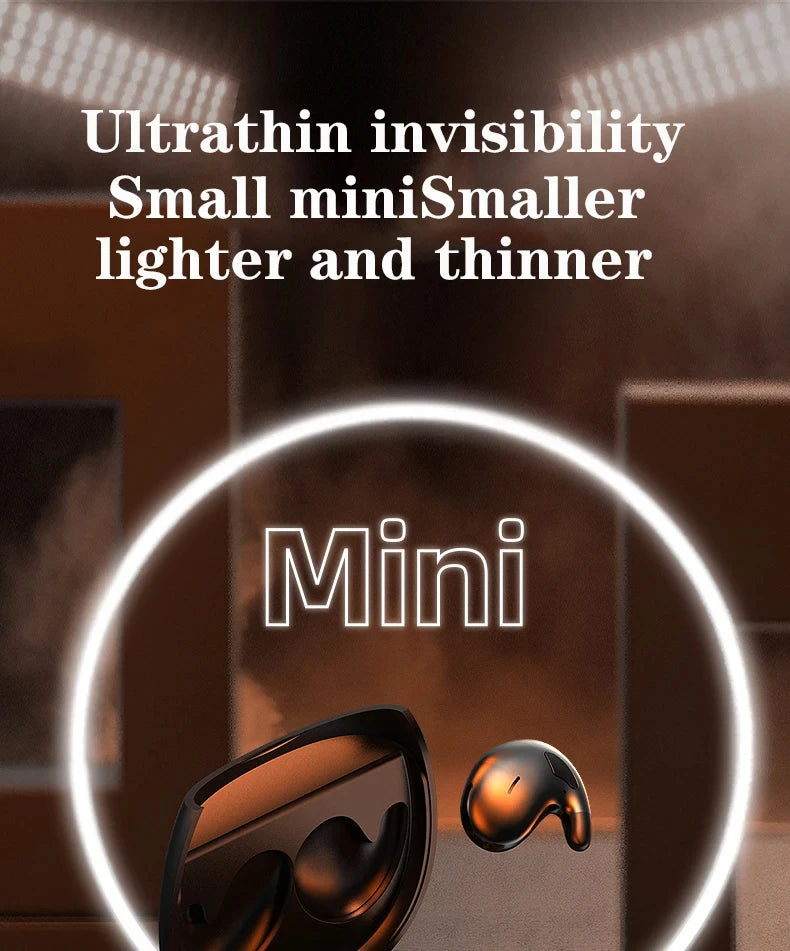 Ultra -Comfort Sleep Bluetooth Earbuds - Invisible Wireless Headphones for Sleeping