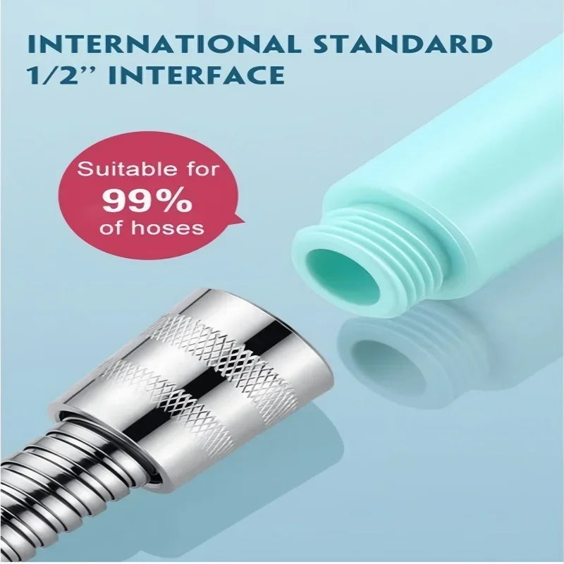 High Pressure Shower Head with On/Off Switch – 4 Spray Modes, Water Saving Design