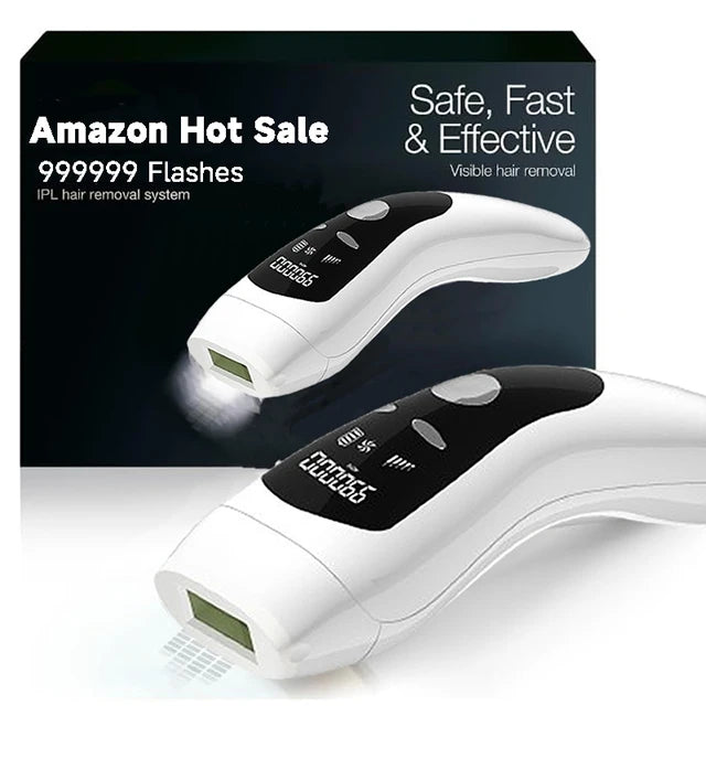 IPL Hair Removal Device – Painless At-Home Laser Hair Removal for Smooth Skin