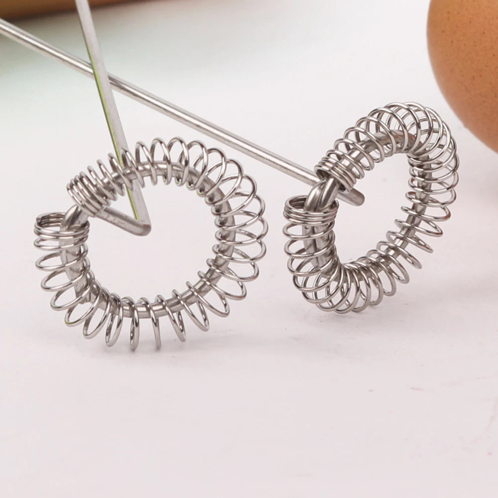 Electric Milk Frother – USB Rechargeable Handheld Coffee Foam Maker