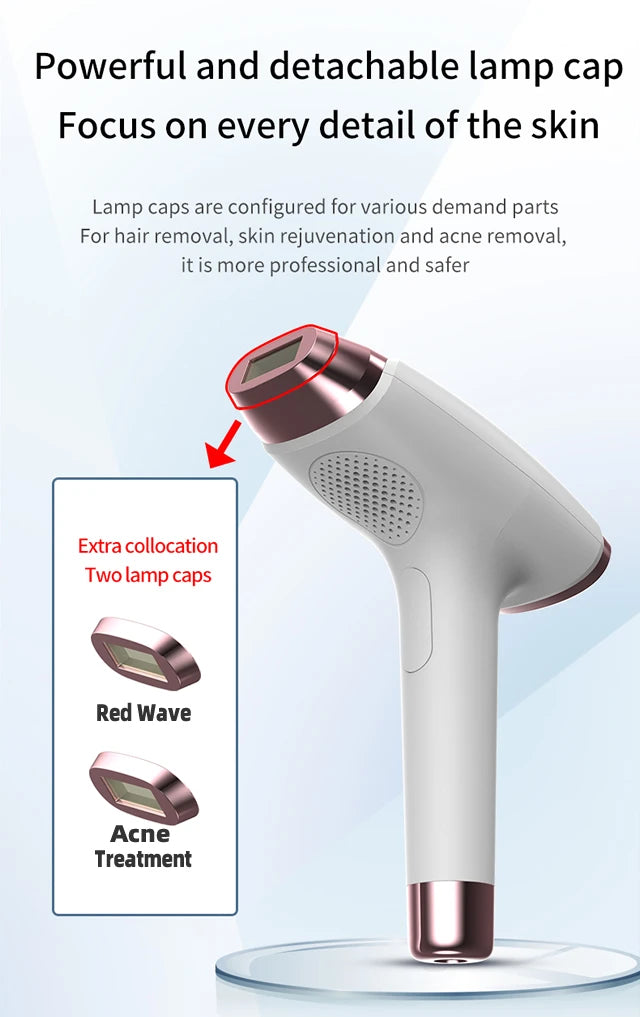 IPL Hair Removal Device – Painless At-Home Laser Hair Removal for Smooth Skin