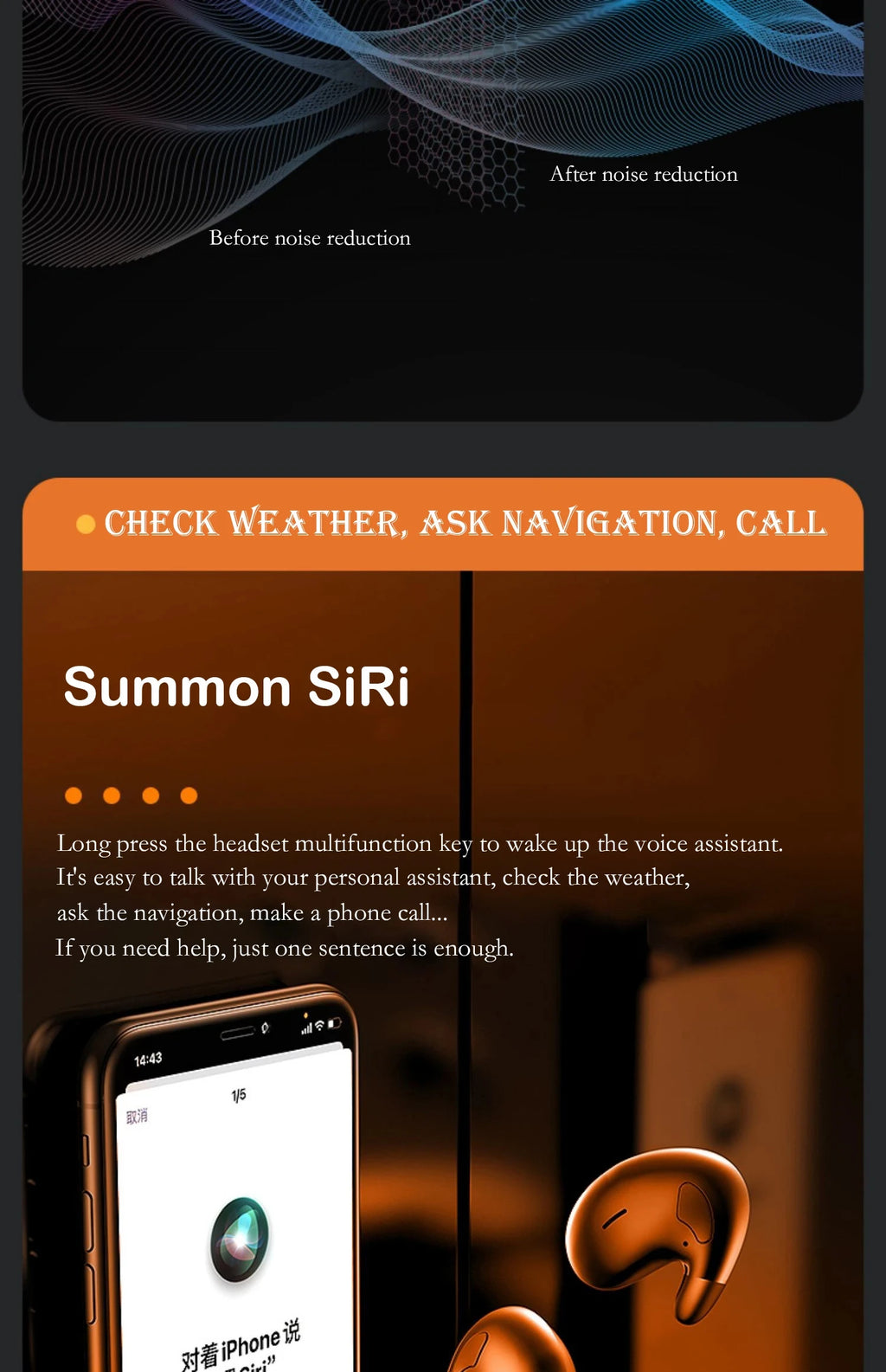 Ultra -Comfort Sleep Bluetooth Earbuds - Invisible Wireless Headphones for Sleeping